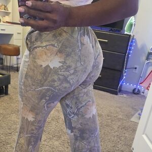 Camouflage Print Pants